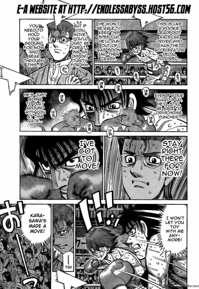 Hajime no Ippo Chapter 909 page 7