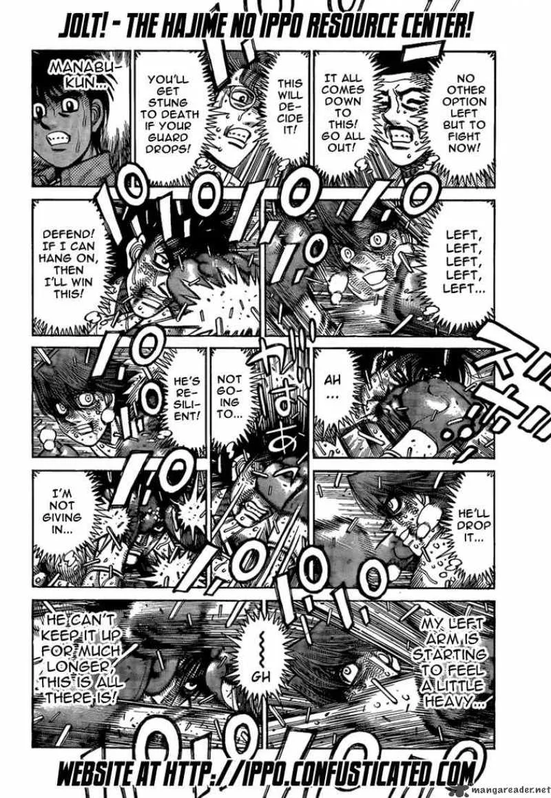 Hajime no Ippo Chapter 910 page 8