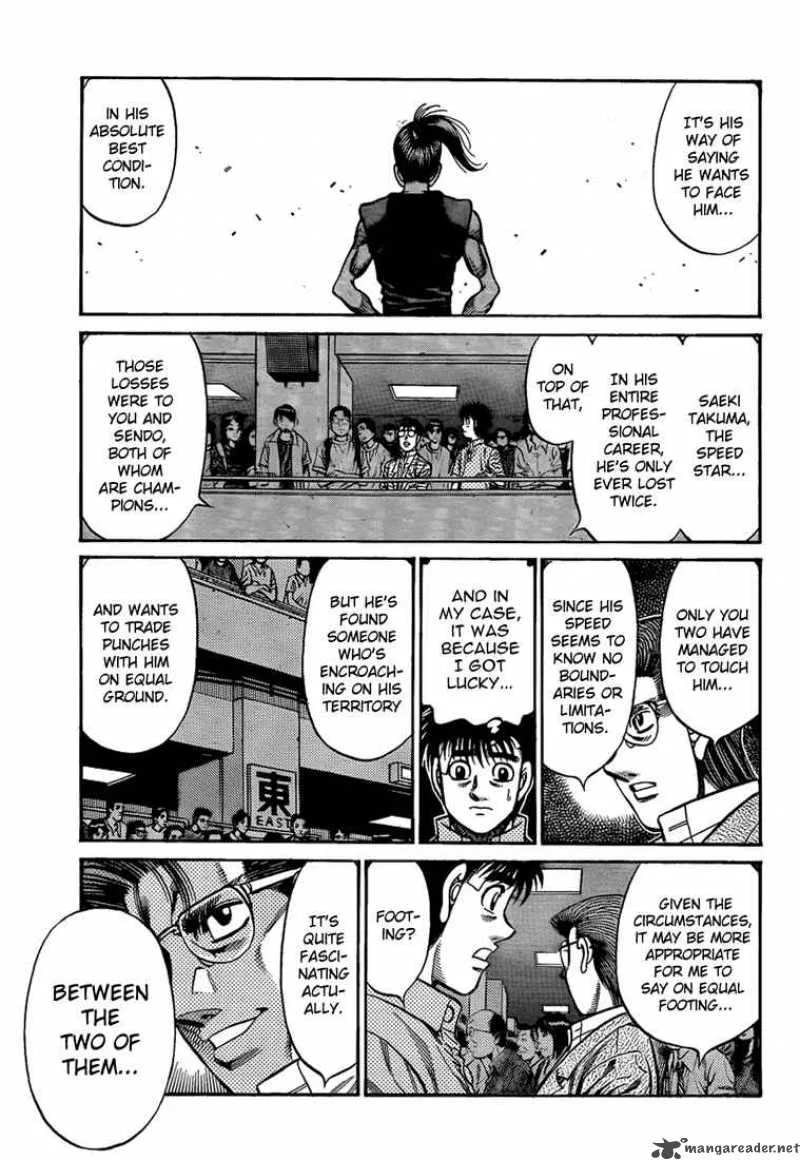 Hajime no Ippo Chapter 911 page 5