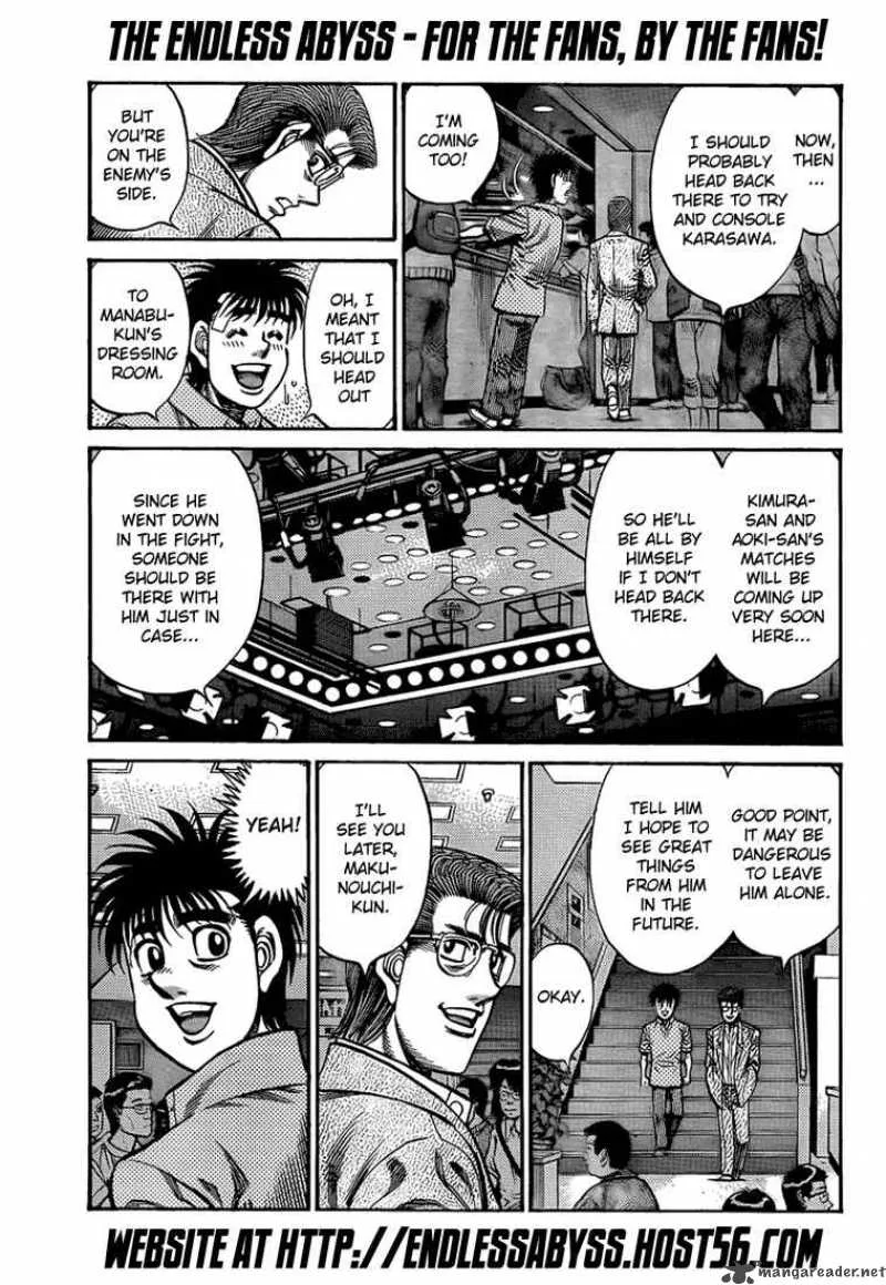Hajime no Ippo Chapter 911 page 7