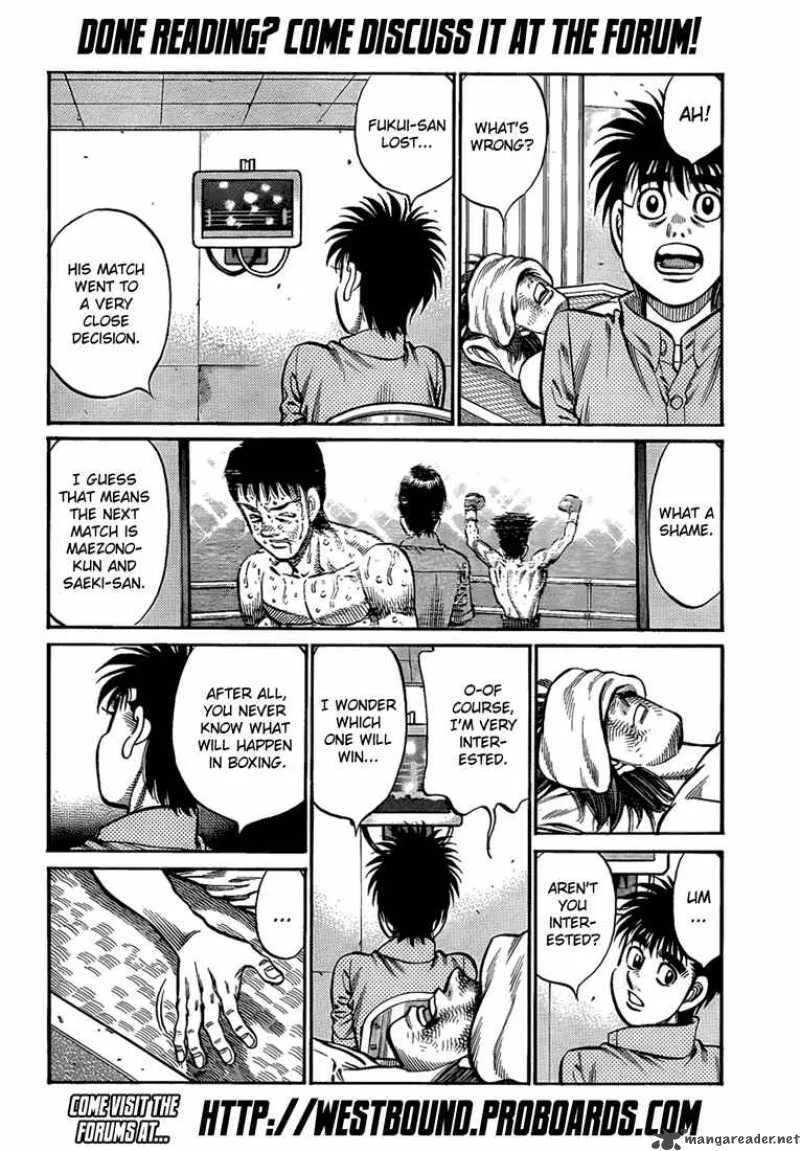Hajime no Ippo Chapter 911 page 14