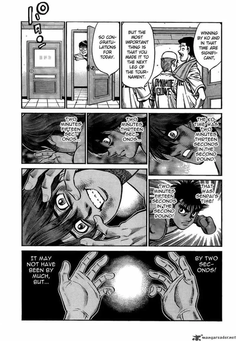 Hajime no Ippo Chapter 911 page 11