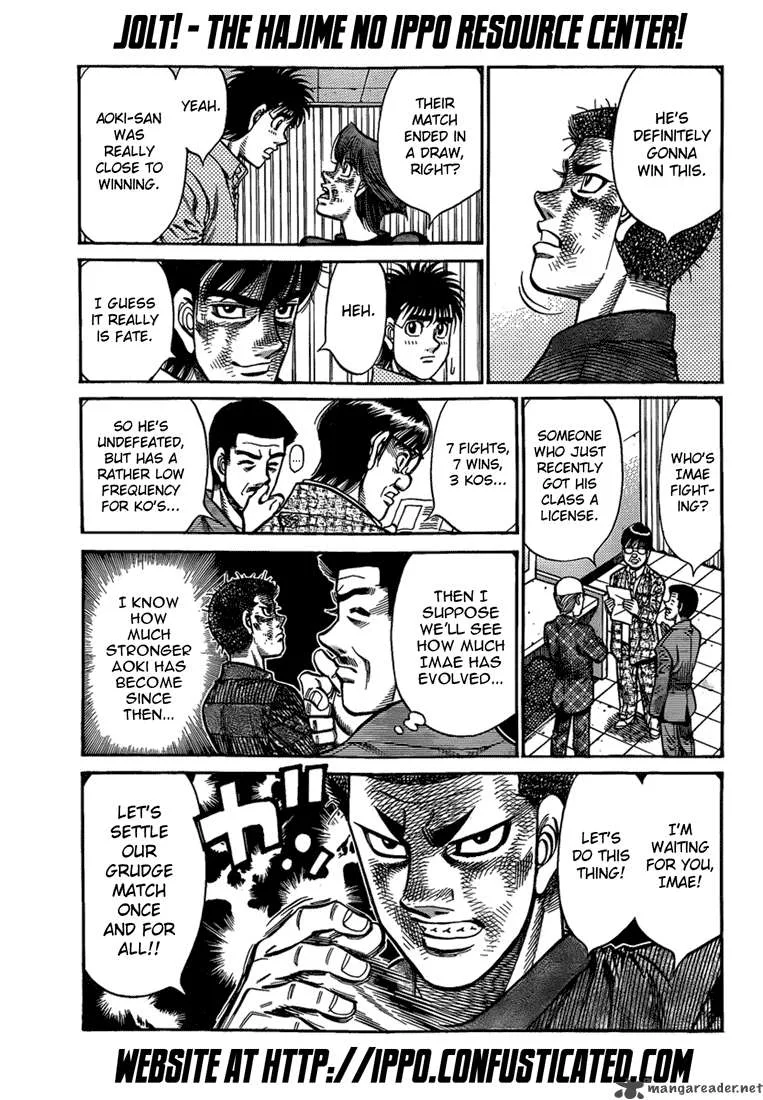 Hajime no Ippo Chapter 912 page 11