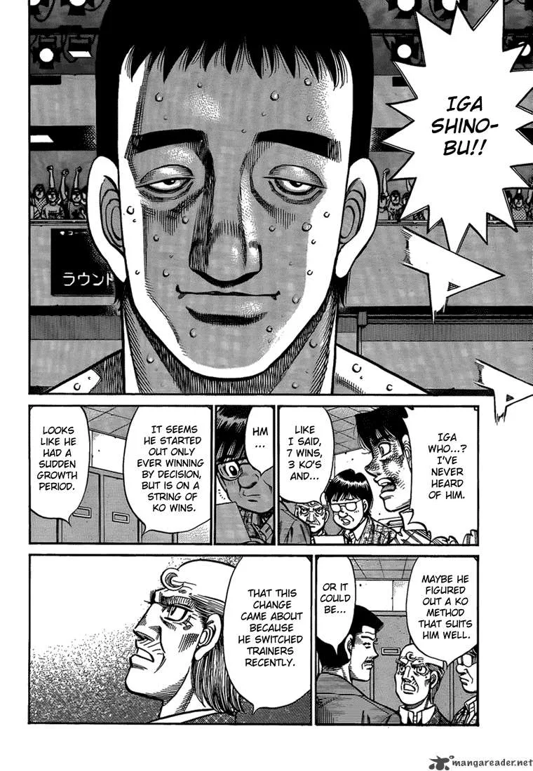 Hajime no Ippo Chapter 912 page 14