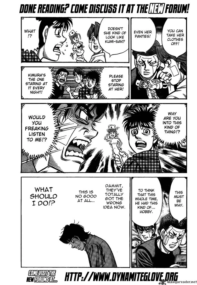Hajime no Ippo Chapter 913 page 15