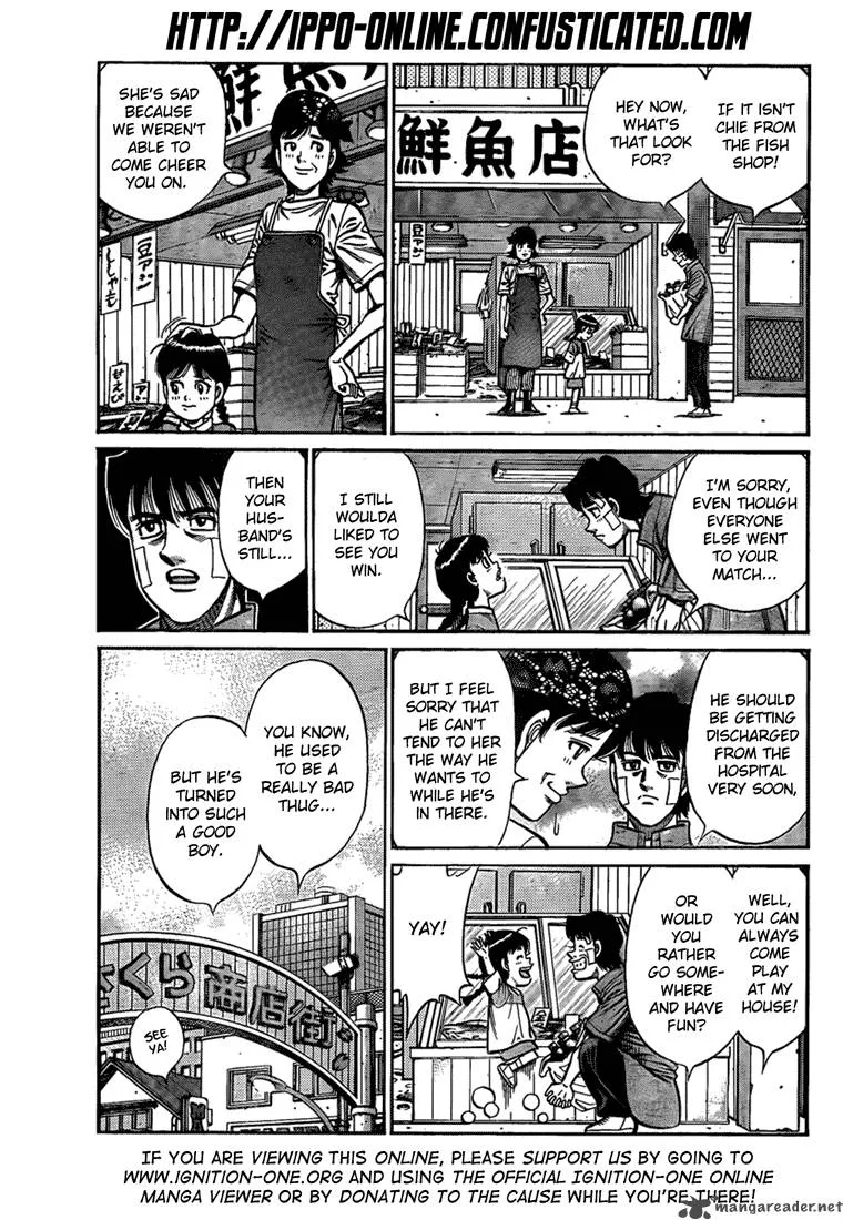 Hajime no Ippo Chapter 913 page 3