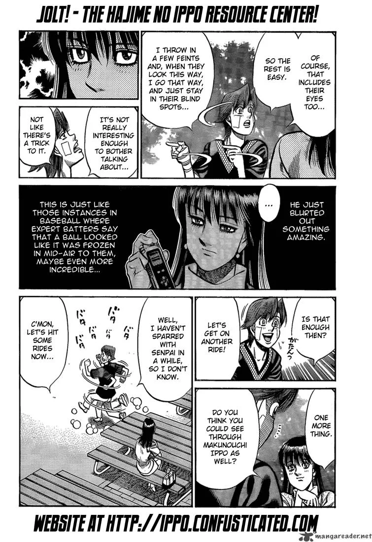 Hajime no Ippo Chapter 914 page 12