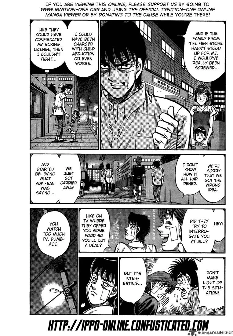 Hajime no Ippo Chapter 915 page 3