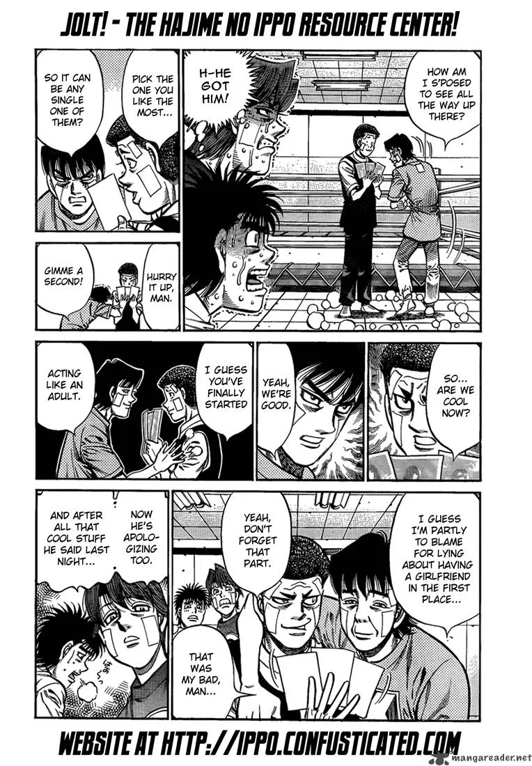 Hajime no Ippo Chapter 915 page 12