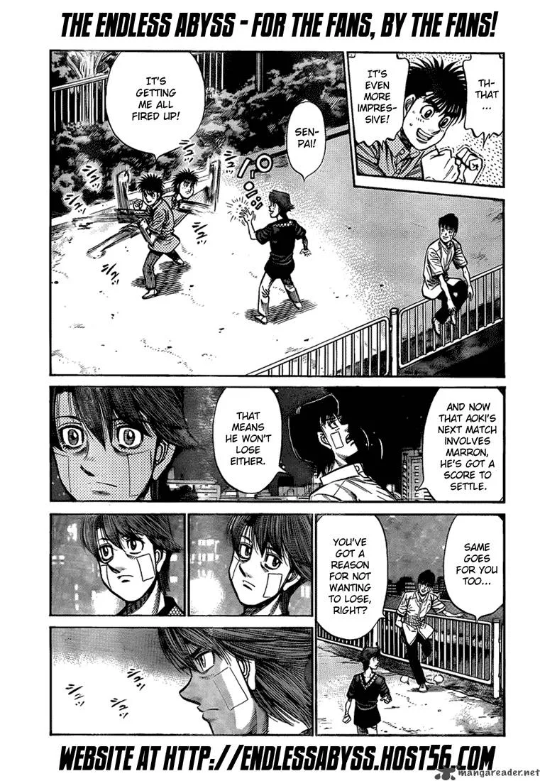 Hajime no Ippo Chapter 915 page 7