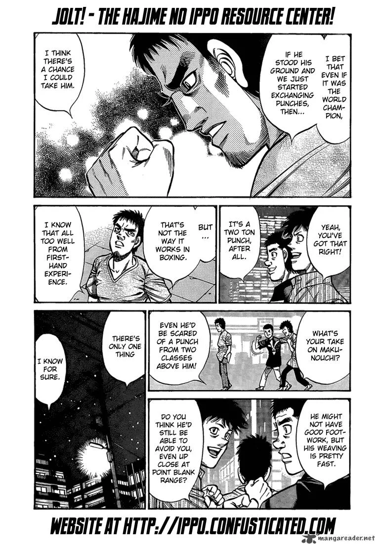 Hajime no Ippo Chapter 916 page 13