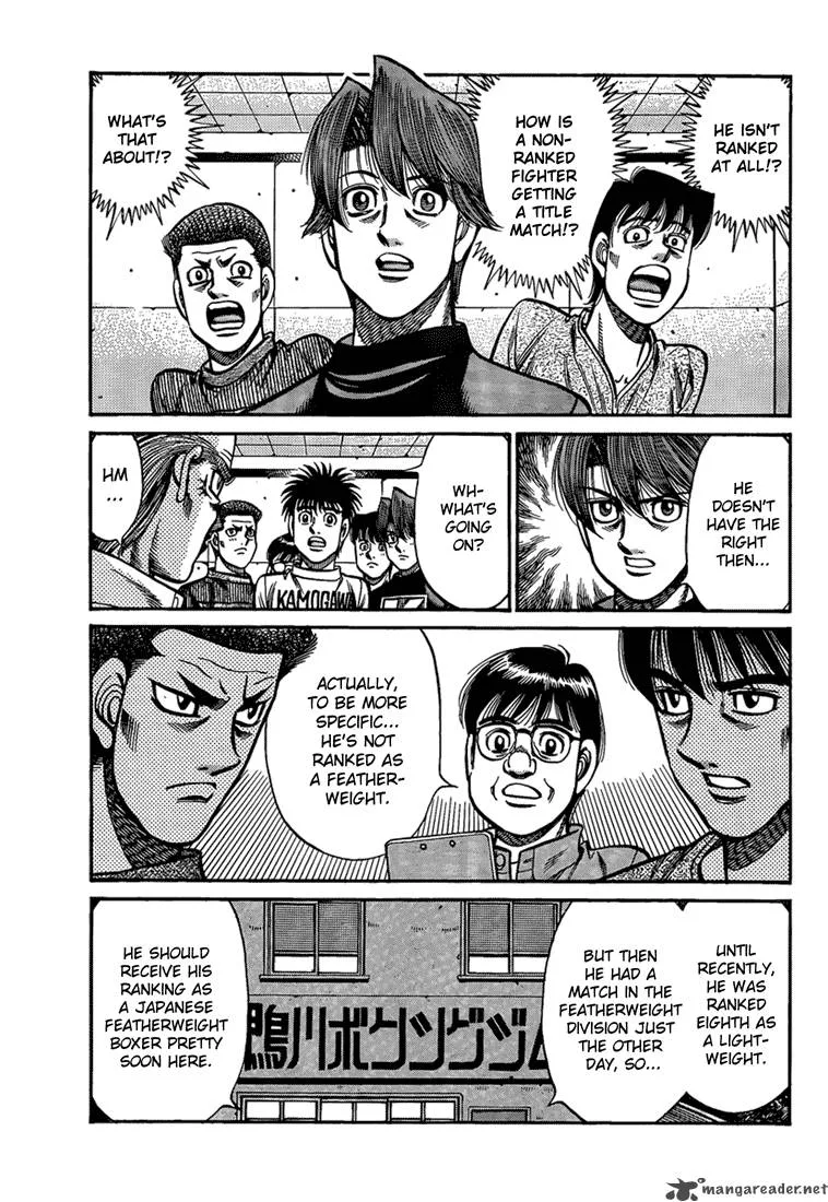 Hajime no Ippo Chapter 916 page 3