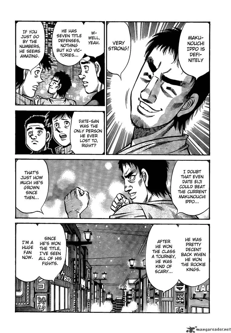 Hajime no Ippo Chapter 916 page 14