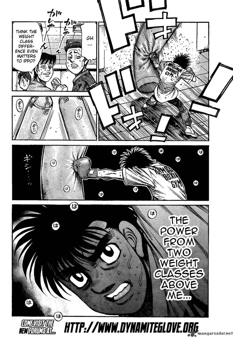 Hajime no Ippo Chapter 916 page 18