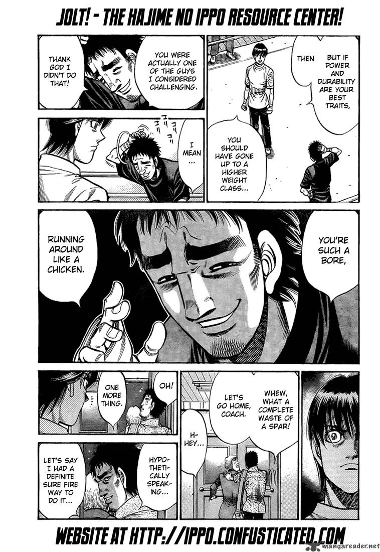 Hajime no Ippo Chapter 917 page 13