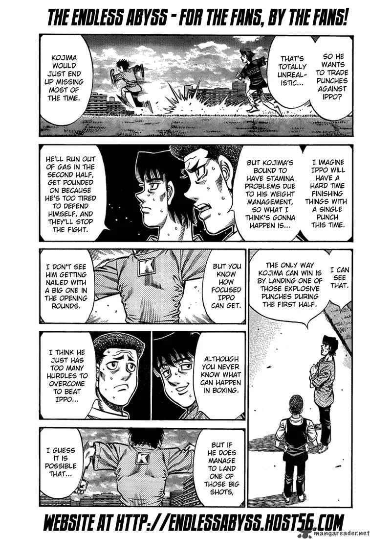Hajime no Ippo Chapter 917 page 7