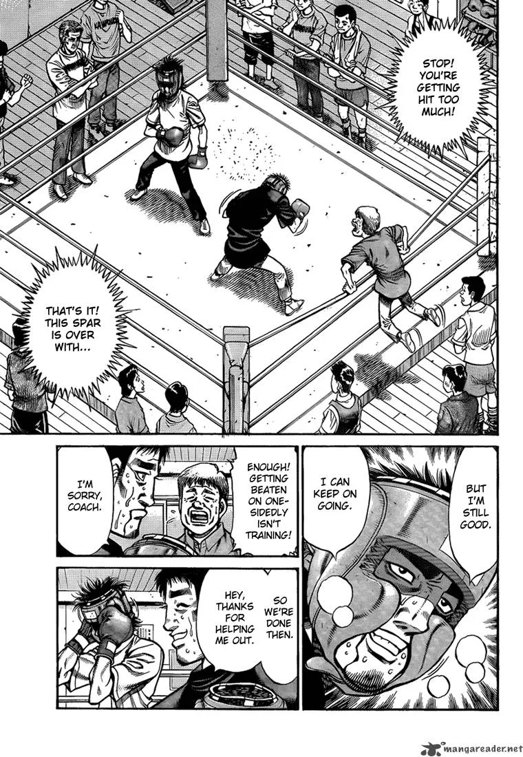 Hajime no Ippo Chapter 917 page 9
