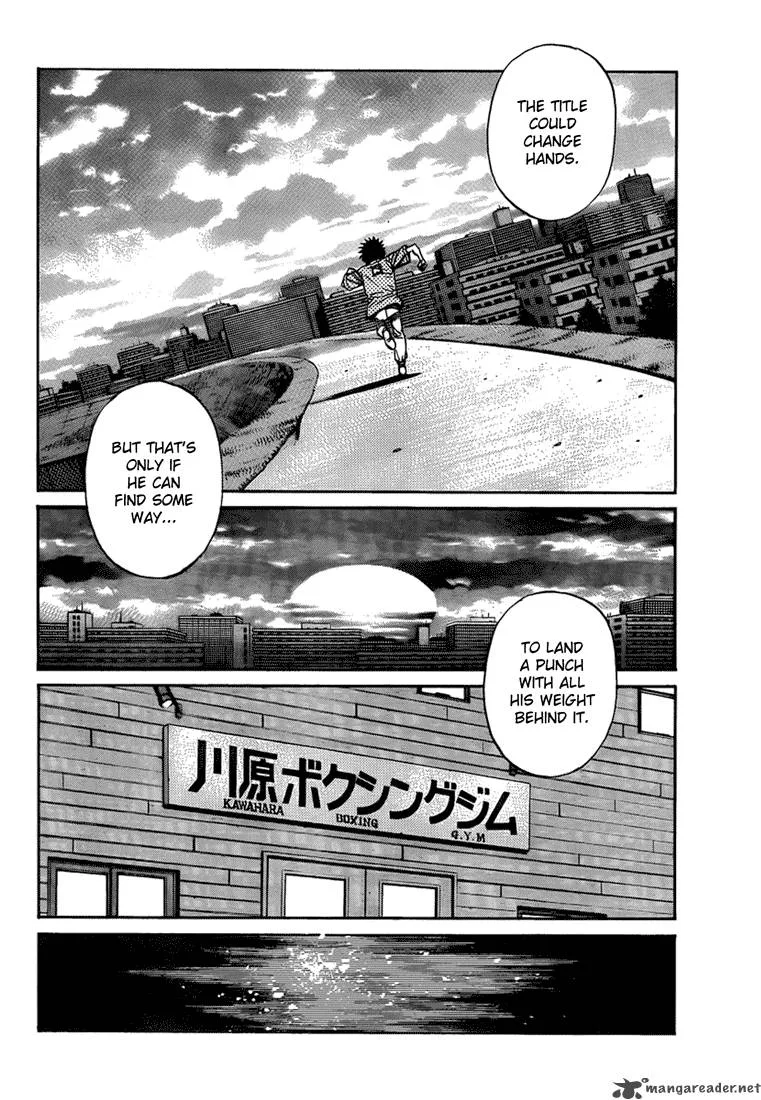 Hajime no Ippo Chapter 917 page 8
