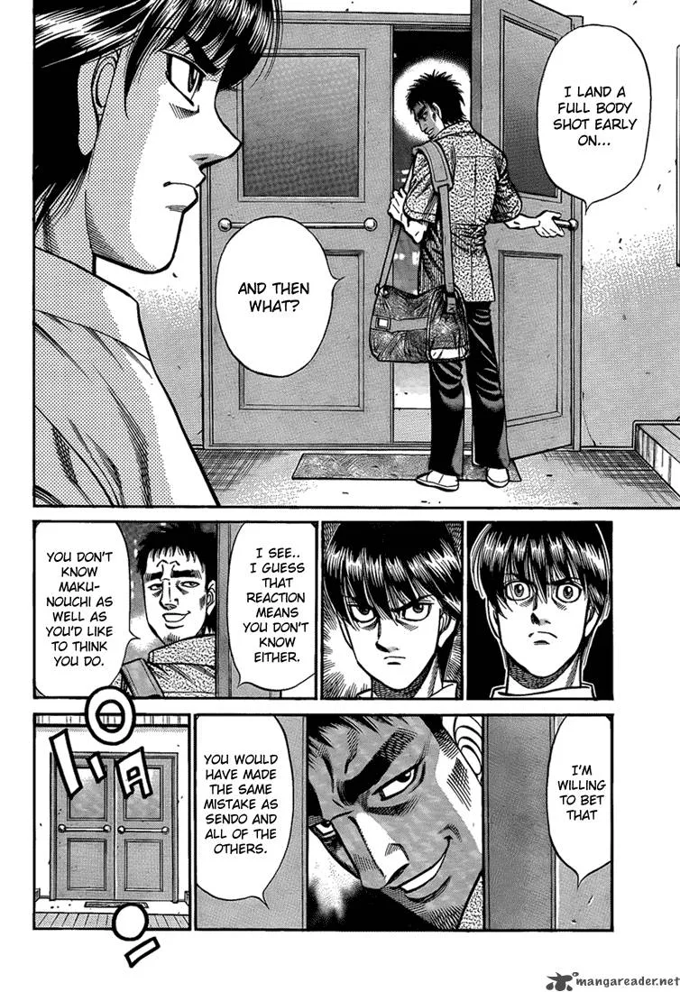 Hajime no Ippo Chapter 917 page 14
