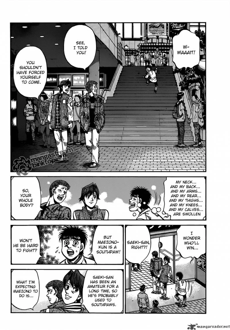 Hajime no Ippo Chapter 918 page 8
