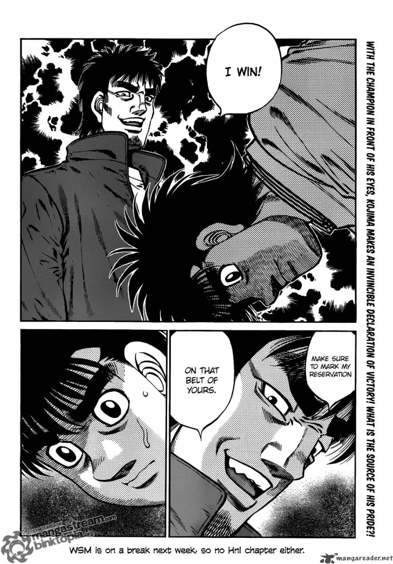 Hajime no Ippo Chapter 918 page 18