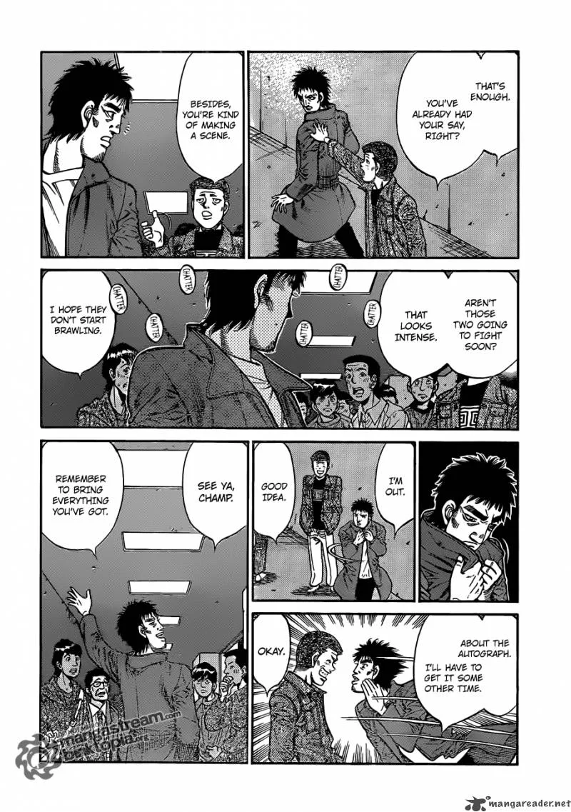 Hajime no Ippo Chapter 919 page 14