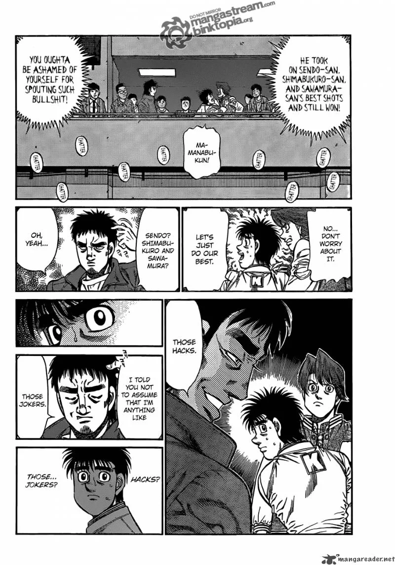 Hajime no Ippo Chapter 919 page 6