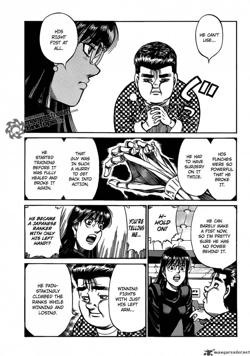 Hajime no Ippo Chapter 920 page 15