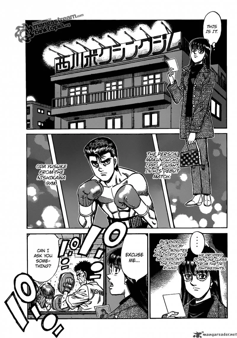 Hajime no Ippo Chapter 920 page 9