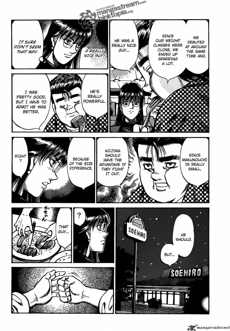 Hajime no Ippo Chapter 920 page 14