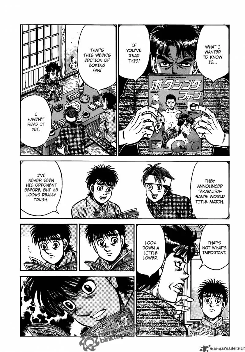 Hajime no Ippo Chapter 921 page 9