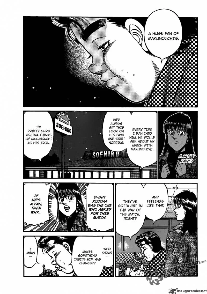 Hajime no Ippo Chapter 921 page 3
