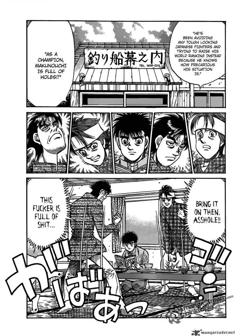Hajime no Ippo Chapter 921 page 11