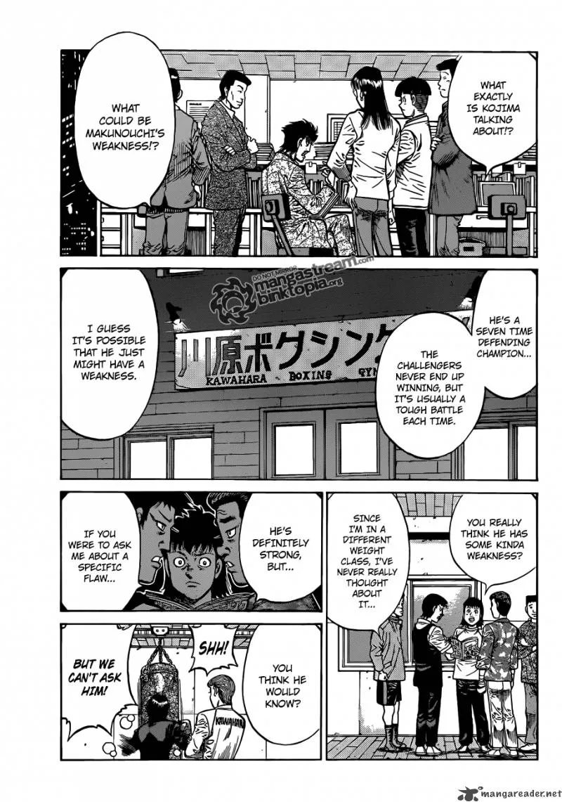 Hajime no Ippo Chapter 921 page 17