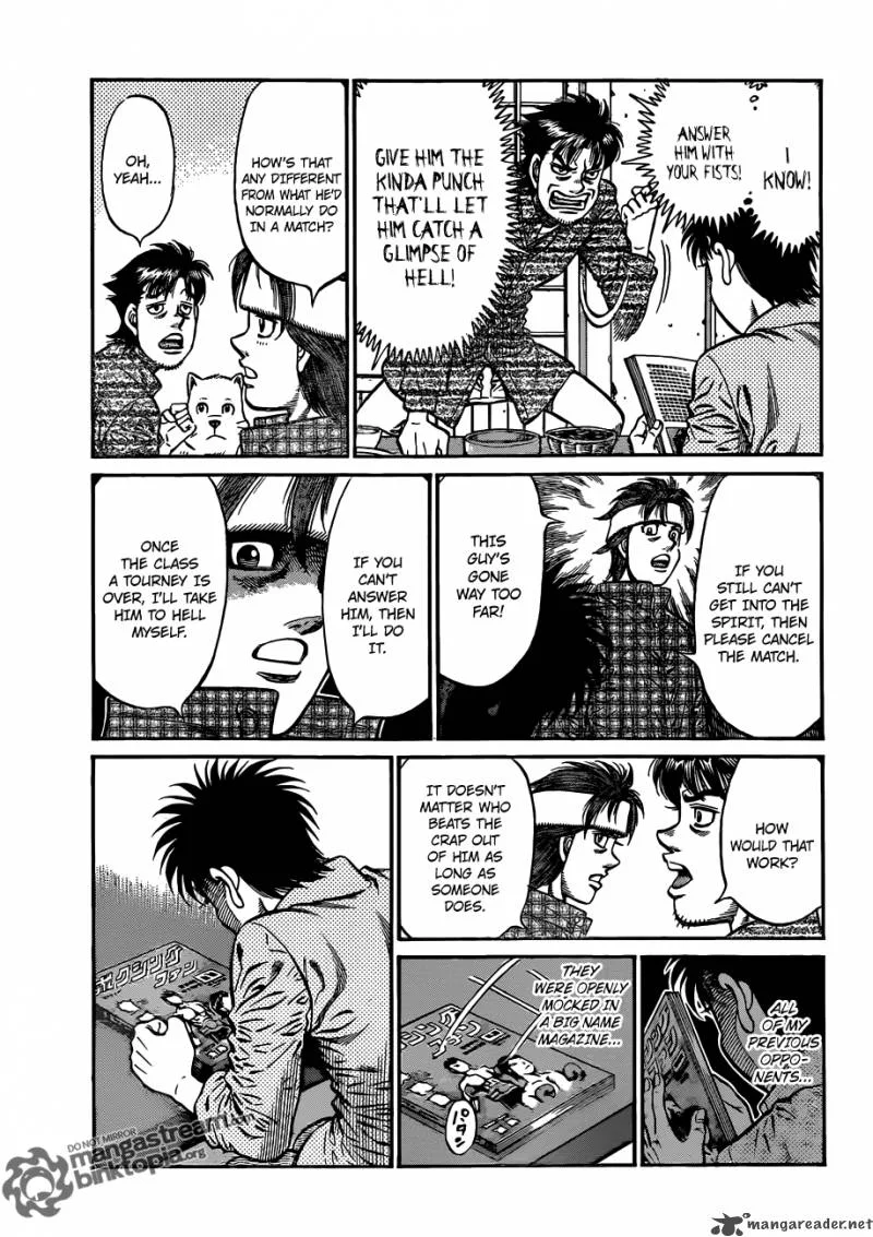 Hajime no Ippo Chapter 921 page 13