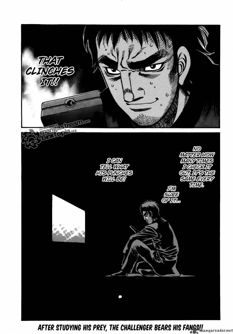 Hajime no Ippo Chapter 922 page 15