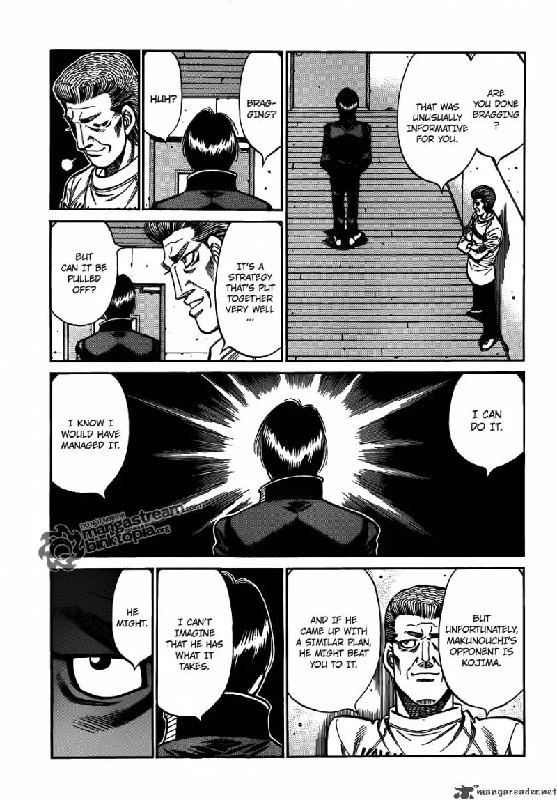 Hajime no Ippo Chapter 922 page 11