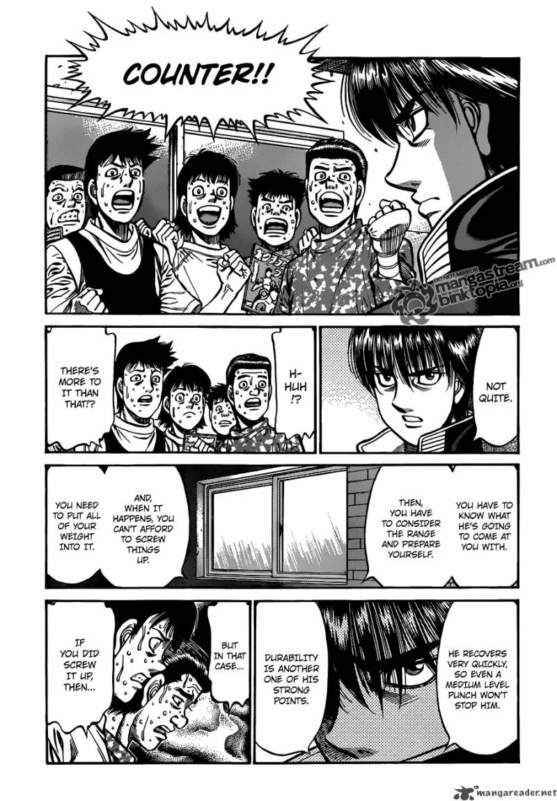 Hajime no Ippo Chapter 922 page 9