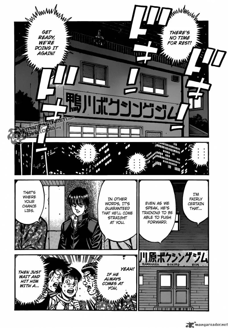 Hajime no Ippo Chapter 922 page 8