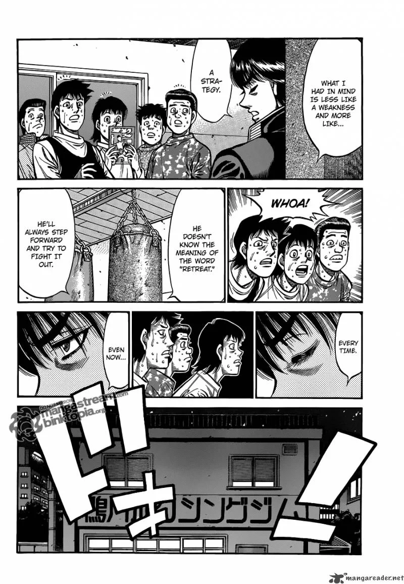 Hajime no Ippo Chapter 922 page 6