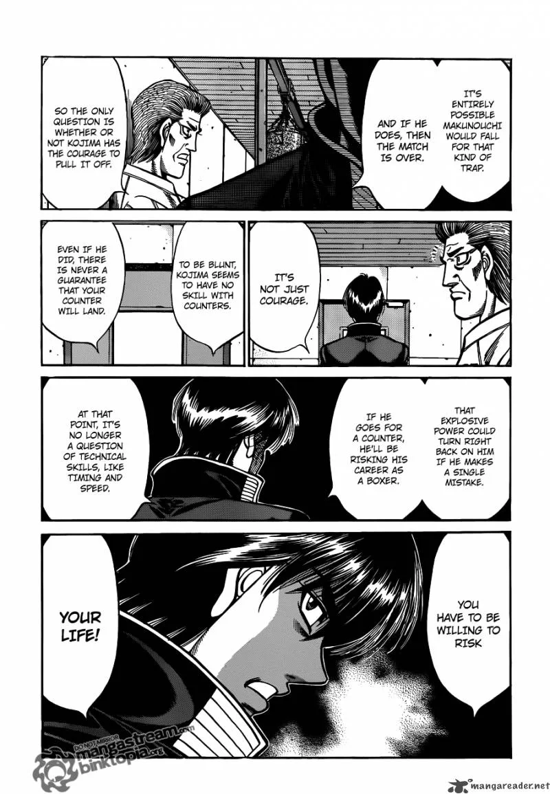 Hajime no Ippo Chapter 922 page 13