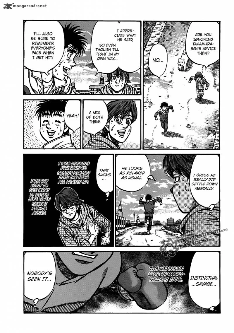 Hajime no Ippo Chapter 925 page 8