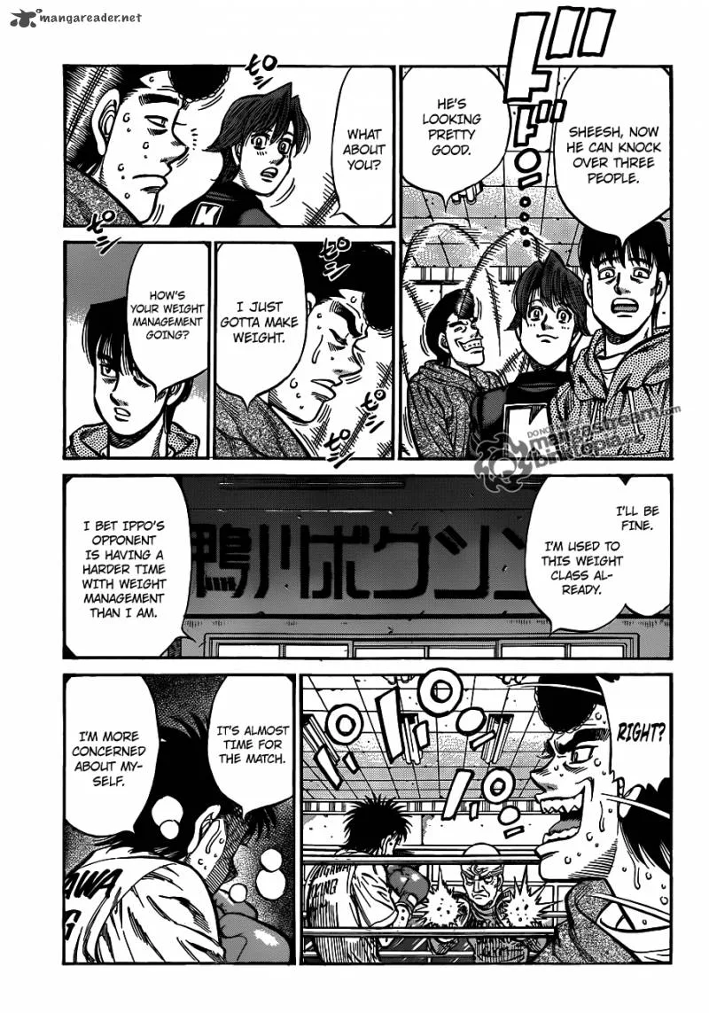Hajime no Ippo Chapter 925 page 15