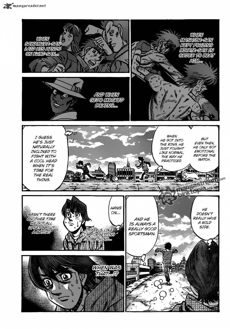 Hajime no Ippo Chapter 925 page 10