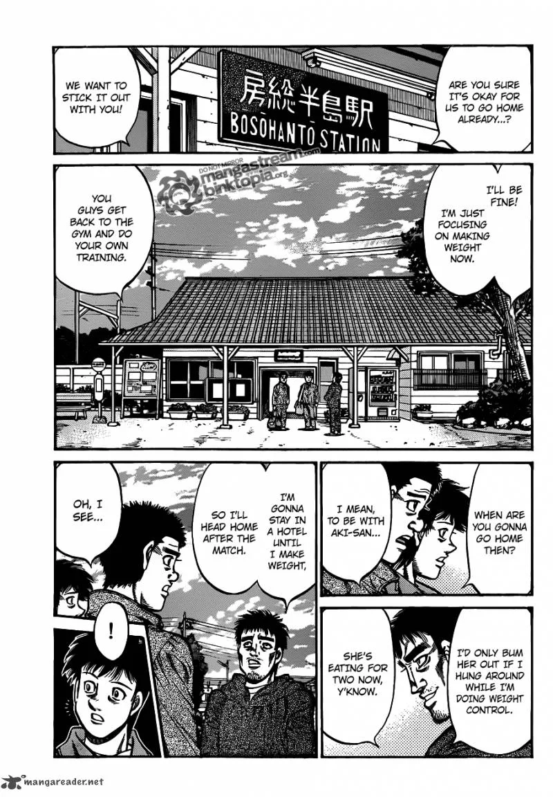 Hajime no Ippo Chapter 926 page 9