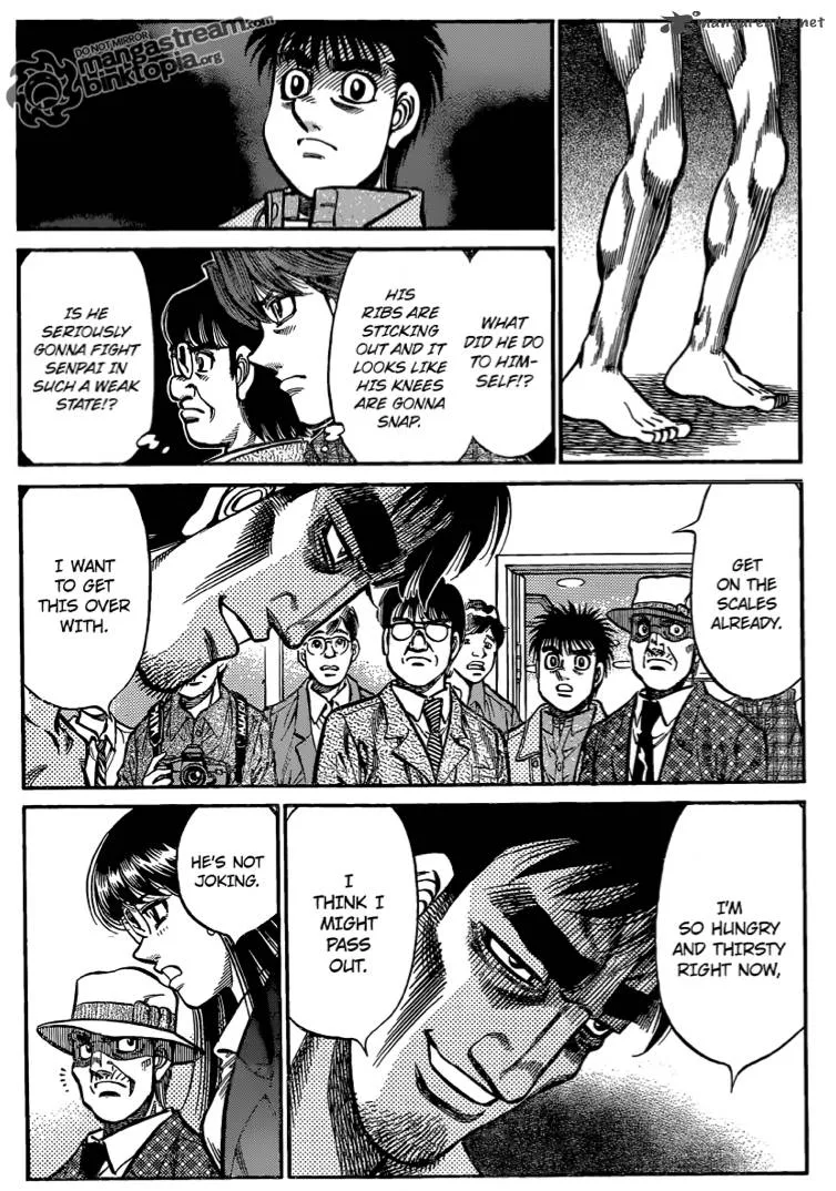 Hajime no Ippo Chapter 927 page 9