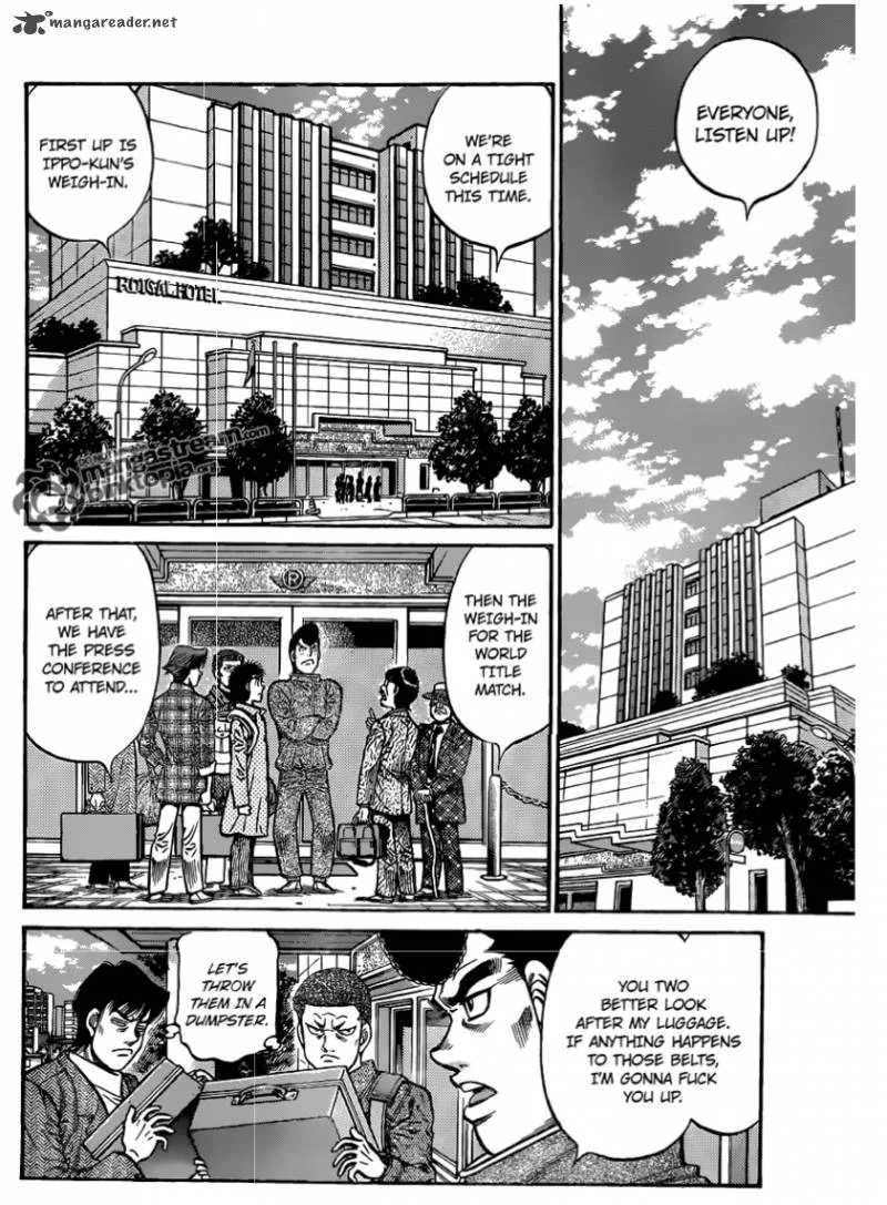 Hajime no Ippo Chapter 927 page 4