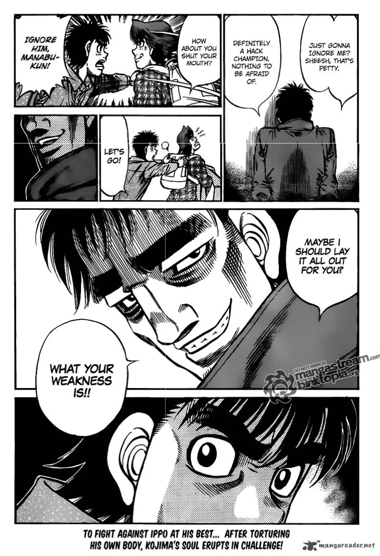 Hajime no Ippo Chapter 927 page 18
