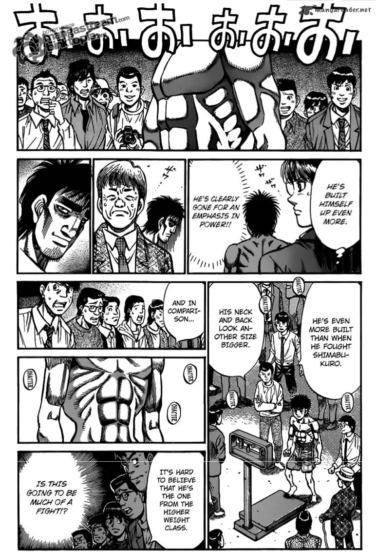 Hajime no Ippo Chapter 927 page 13