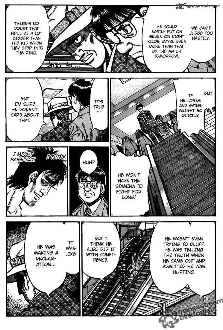 Hajime no Ippo Chapter 927 page 15